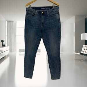 Levi’s Signature Modern Skinny Jeans Size 16 Worn-In Vintage Look | Cotton & Pol